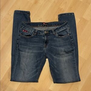 Lee Cooper Low Waist Christy Skinny Blue Jeans